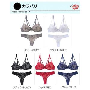 レディース 上下セット セクシー下着 ブラショ...の詳細画像1