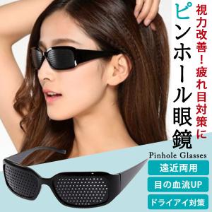 ピンホールメガネ 視力回復 視力トレーニング 眼筋力アップ
