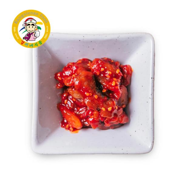 タコ好き必見！プリプリ食感タコチャンジャ1kg タコチャンジャ（韓国産）1kg 【カンシネ食品】