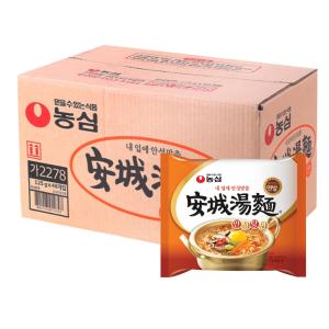 『農心（ノンシム）』安城湯麺（アンソンタンミョン）（■ＢＯＸ　４０入）　＜韓国ラーメン＞｜sinnara