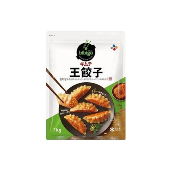 [冷凍]『CJ』bibigo王餃子・キムチ(1kg・約28個入り) ビビゴ 人気餃子　韓国キムチ餃子...