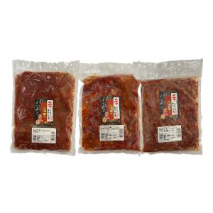 韓国チャンジャ５００ｇ３種セット(チャンジャ、イカチャンジャ、タコチャンジャ)