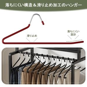 10日+5% ハンガーラック スラックスハンガ...の詳細画像2