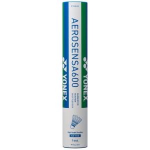 ヨネックス バドミントンシャトル エアロセンサ600 AS-600 10ダース 1箱10本入り 練習用シャトル プラクティス 水鳥シャトル 中級者/上級者用