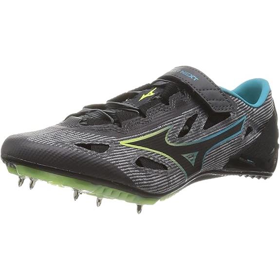 ミズノ 陸上スパイク U1GA220338 エックスレーザーネクスト2 短距離／ハードル グレー×ブ...