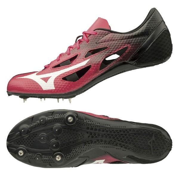 ミズノ U1GA201260 ジオサイレンサーFX 短距離用 ハードル用 陸上スパイク オールウェザ...