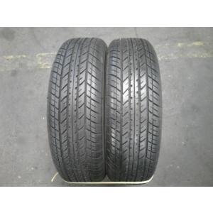 中古タイヤ2本セット 2021年製造 155/65R13 73S ヨコハマ S306 ライフ モコな...