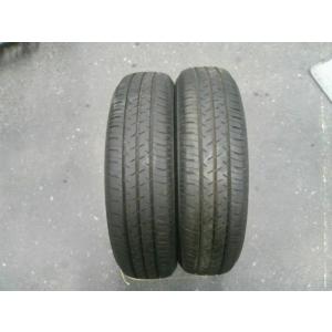 中古タイヤ2本セット 2023年製造 155/65R14 75S セイバー リング SL101 デイ...