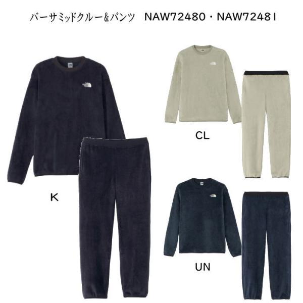 【無料ラッピング対応】ザ・ノース・フェイス　NAW72480・NAW72481　 バーサミッドクルー...