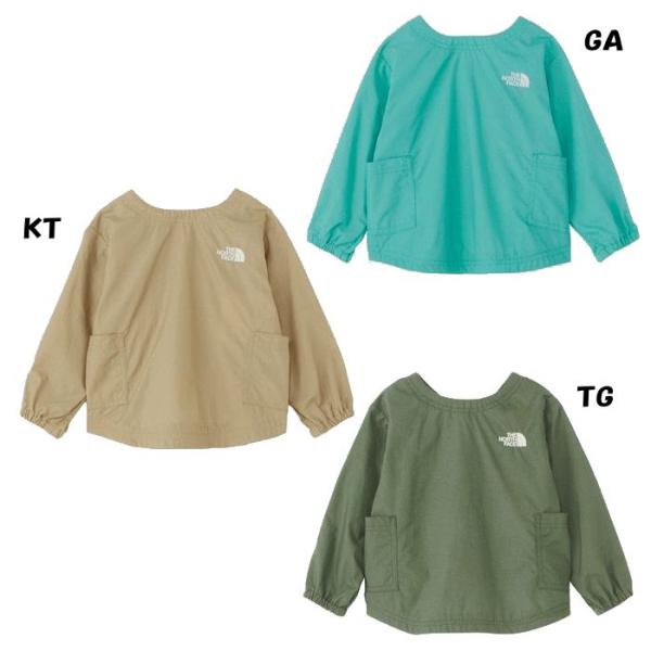 ザ・ノース・フェイス　NPB72302　ベビーフィールドスモック ［ベビー用スモック］［80cm・9...