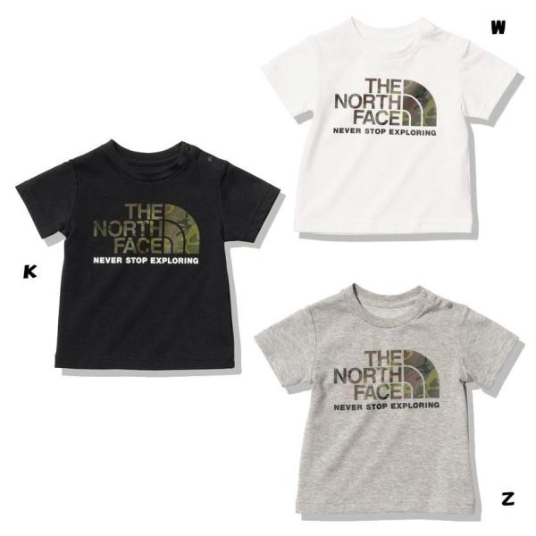 ベビーTシャツ　ザ・ノース・フェイス　NTB32359　 ベビーショートスリーブカモロゴティー［80...