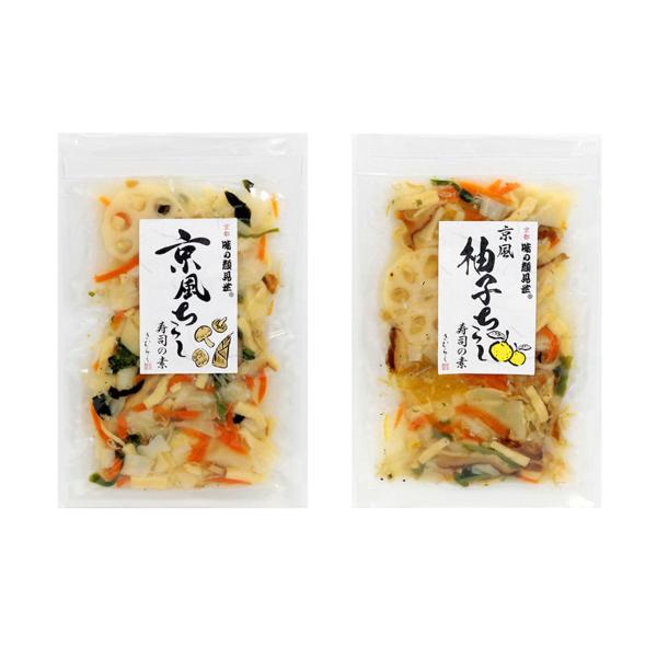 味の顔見世 木村九商店 京風ミニちらし寿司の素 1合用 108g + 京風ゆずちらし寿司の素1合用1...