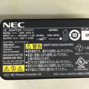 爆買 【PSE認証】NEC 純正ACアダプター...の詳細画像2
