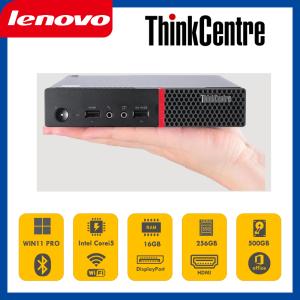 Lenovo デスクトップPC ThinkCentre M720q Core i5 第八世代 メモリ16GB 高速新品SSD 256GB Win11/Office2019付 超軽量省スペース WiFi Bluetooth｜sintatu1688