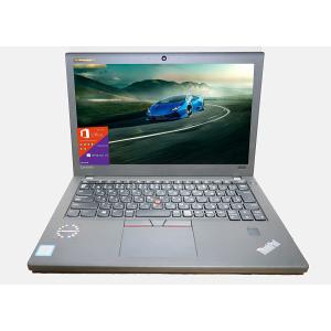 中古ノートパソコン LENOVO 軽量薄型 ThinkPad X270 第六世代Core i5 Win10 12インチFHD WiFi Office 指紋対応 2.4GHz 8GB SSD 256GB
