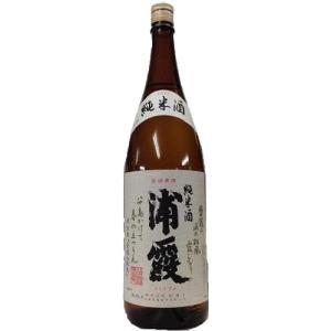 [お酒　日本酒 清酒　全国送料無料クール便]浦霞 純米酒 1800ml