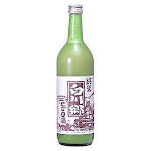 [お酒　日本酒 清酒　全国送料無料クール便]白川郷 純米 にごり酒 720ml