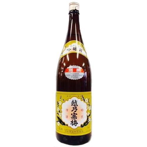 ［お酒　日本酒 清酒　全国送料無料クール便]越乃寒梅 吟醸 別撰 １８００ml