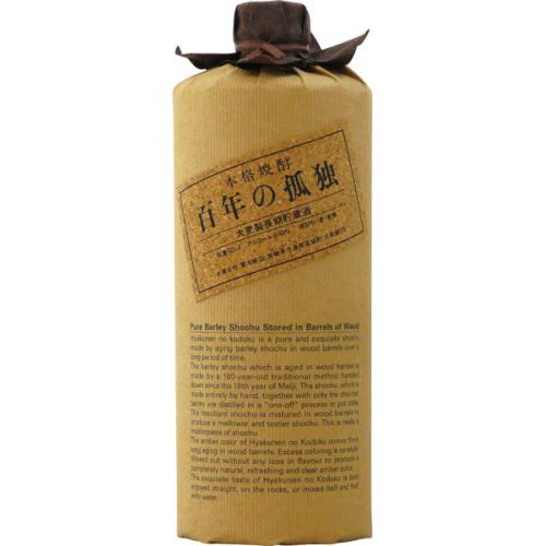 ［お酒　麦焼酎　宮崎　全国送料無料]百年の孤独　麦　40度　720ml（黒木）（宮崎）