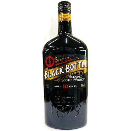 ［お酒　ウイスキー　スコッチ　ブレンデッド]ブラックボトル 10年　40度　700ml