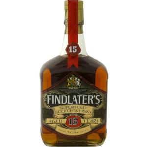 ［お酒　ウイスキー　スコッチ　ブレンデッド　全国送料無料]フィンドレイター　15年　750ｍｌ　（オールドボトル）｜sintounakano