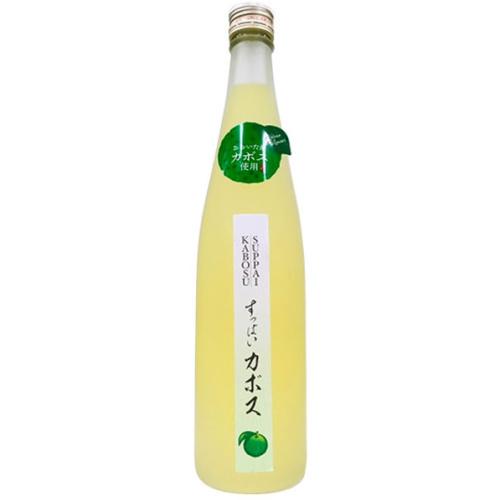 ［お酒　リキュール　国産リキュール]老松酒造 すっぱいカボス　リキュール 500ml