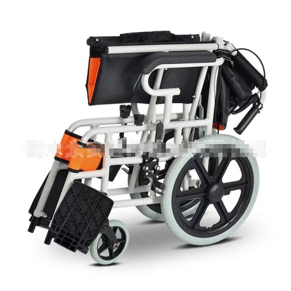 車椅子 軽量 折りたたみ 介助型 コンパクト 介護用 簡易式 通気クッション シルバーカー 簡易車椅...