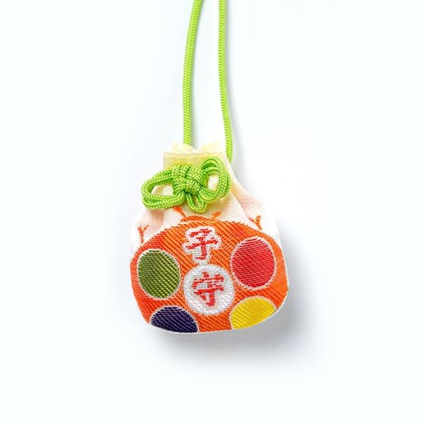 子供巾着守り　天道虫【テントウムシ】　神社で祈願・祓い清め済み