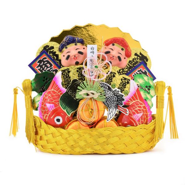 水引宝船（金/金） 縁起物/開運招福/金運隆昌/商売繁昌/家内安全　神社祈願済み