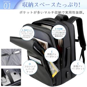 爆買 リュックサック メンズ リュック ビジネ...の詳細画像2