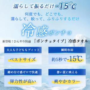 【2枚購入で200円OFFクーポン】冷感タオル...の詳細画像1