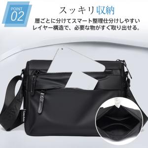 ショルダーバッグ メンズ 斜めがけ 肩掛け メ...の詳細画像4