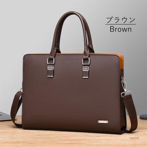 ビジネスバッグ メンズ ブリーフケース 2WA...の詳細画像4