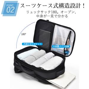 リュック メンズ リュックサック ビジネスリュ...の詳細画像3