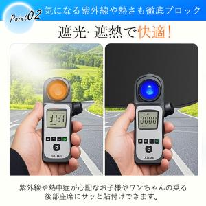 爆買 サンシェード 車 窓 サイド 4枚セット...の詳細画像5