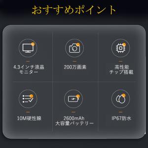 即納 内視鏡 内視鏡カメラ ファイバースコープ...の詳細画像1