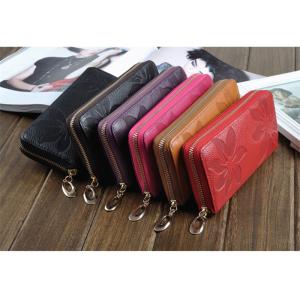 長財布 レディース 財布 牛革 本革 花柄 大...の詳細画像1