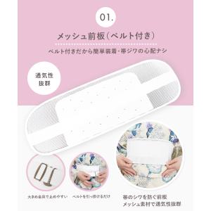着付けセット 浴衣 4点セット [メッシュ前板...の詳細画像2