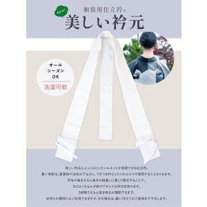 仕立衿 白 付け衿 うそつき衿 簡単 着物 半...の詳細画像1