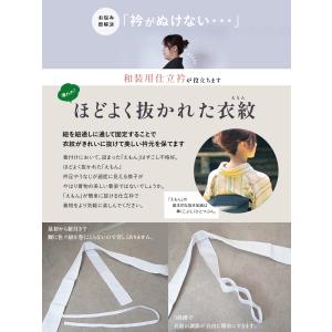 仕立衿 白 付け衿 うそつき衿 簡単 着物 半...の詳細画像2
