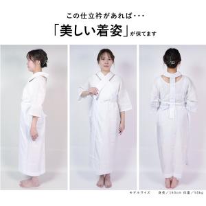 仕立衿 白 付け衿 うそつき衿 簡単 着物 半...の詳細画像5