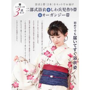 浴衣セット レディース セパレート 二部式浴衣...の詳細画像1