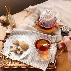 ガラス製 ティーポット 耐熱ガラス 茶こし付【...の詳細画像3