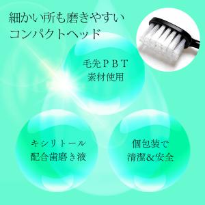 歯ブラシ 業務用 使い捨て HOKUTO キシ...の詳細画像3