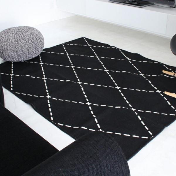 ラグ176cm×176cm 日本製　sisdesign ORIGINAL ウォッシャブル コットン ...