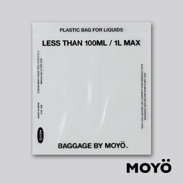 【MOYO】 ジッパーバッグ Lサイズ（10枚入り）1L / BAGGAGE BY MOYO