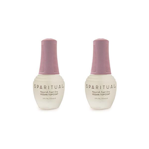 スパリチュアル SPARITUAL ファストドライ トップコート １５ｍｌ 【２個セット】