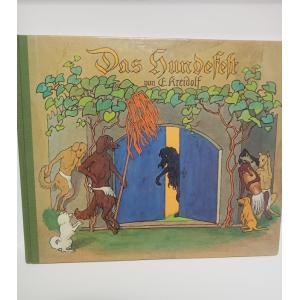 クライドルフ絵本 犬のお祭り 洋書