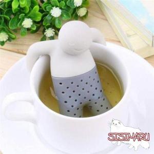 ストレーナー シリコン 茶こし 人形 かわいい ティー お茶 紅茶 Na 獅子丸堂 通販 Yahoo ショッピング