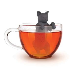 ストレーナー シリコン 茶こし 猫 かわいい ティー お茶 紅茶